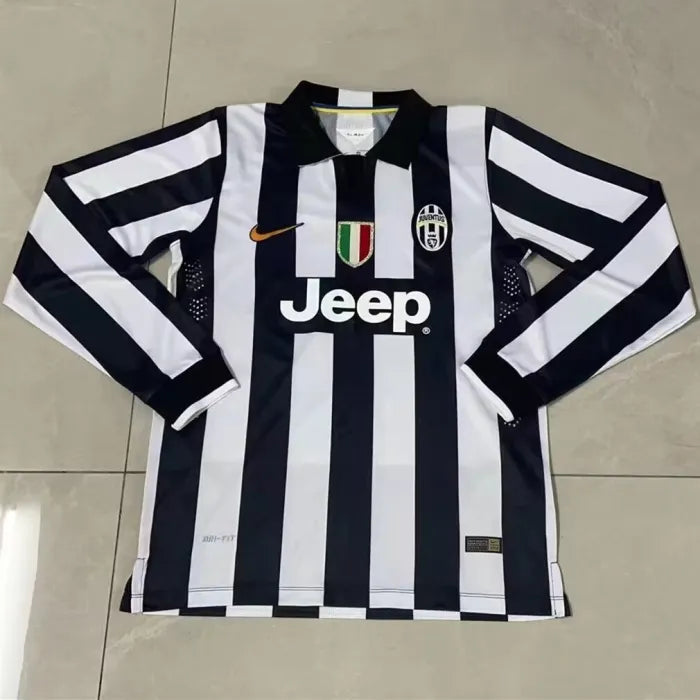 Juventus Home Long Sleeve Retro Jersey 2014/2015
