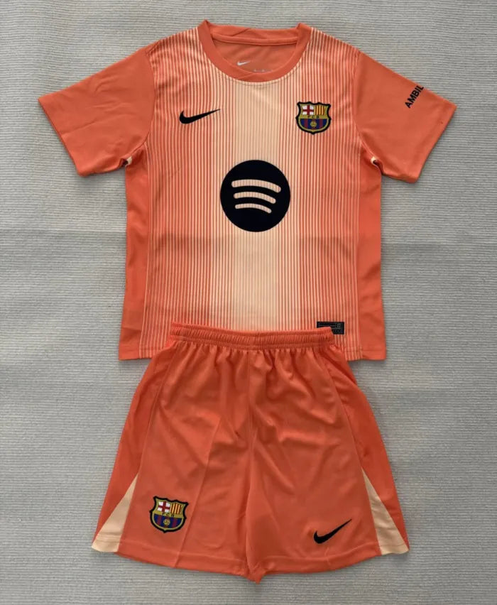 Barcelona Goalkeeper Kids Suit 2025/2026