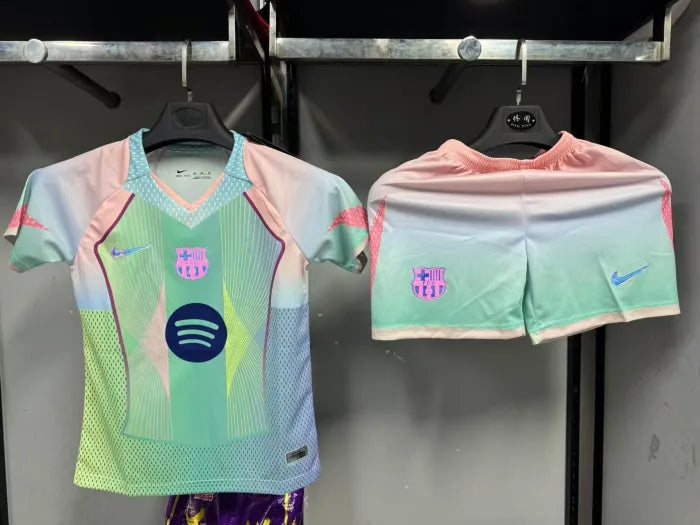 Barcelona Green Special Edition Kids Suit 2025/2026