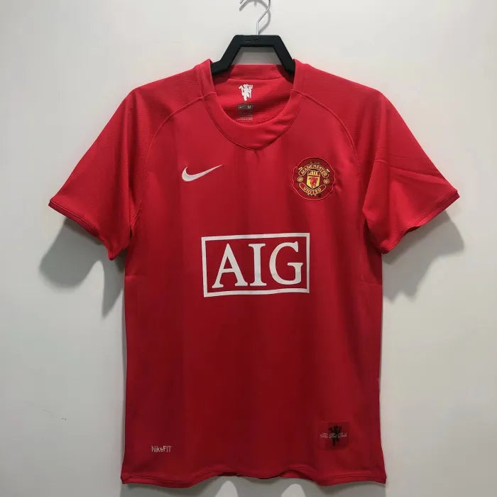 Manchester United Home Retro Jersey 2007/2008