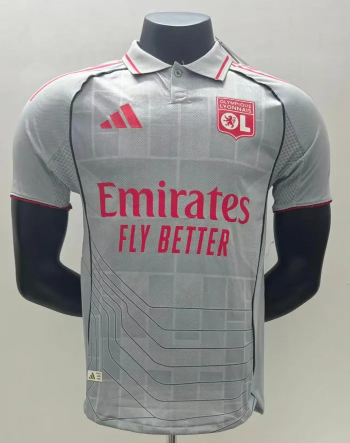 Lyon Third Men Player Jersey 2025/2026