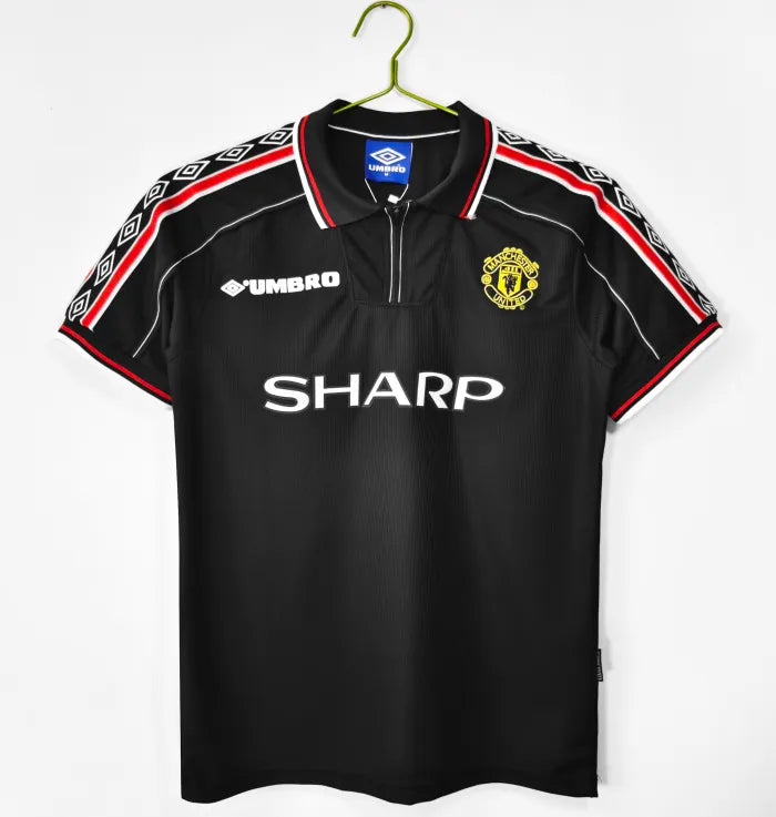 Manchester United Home Retro Jersey 1998/1999 Black Version