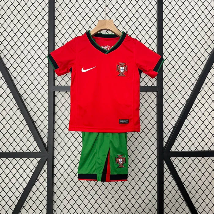 Portugal 2024 Euro Home Kids Suit