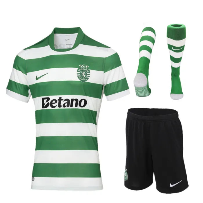 Sporting Lisbon Home Kids Suit & Socks 2025/2026