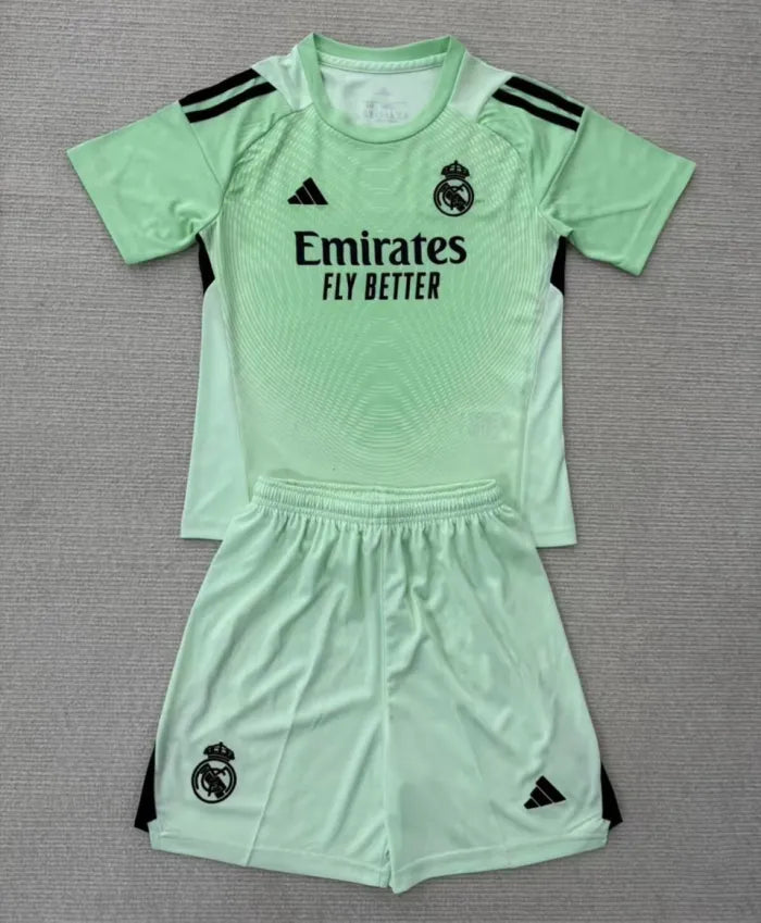 Real Madrid Goalkeeper Kids Suit 2025/2026