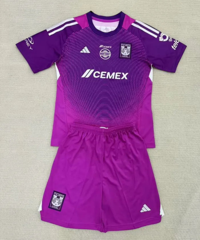 Tigres UANL Goalkeeper Kids Suit 2025/2026