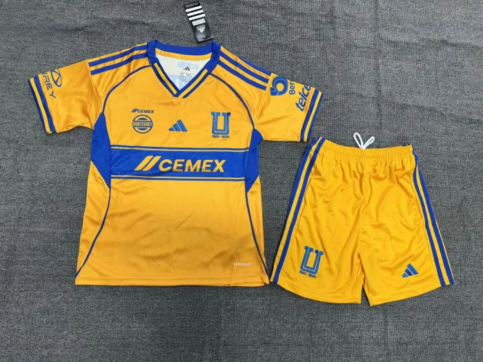 Tigres UANL Home Kids Suit 2025/2026