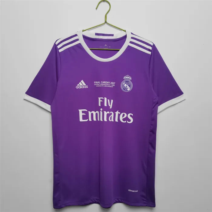 Real Madrid Away Champions League Final Away Retro Jersey 2016/2017