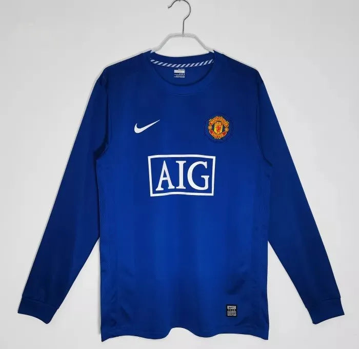 Manchester United Third Long Sleeve Retro Jersey 2008/2009