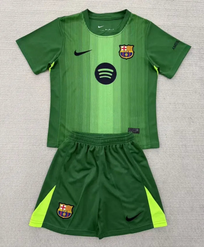 Barcelona Goalkeeper Kids Suit 2025/2026