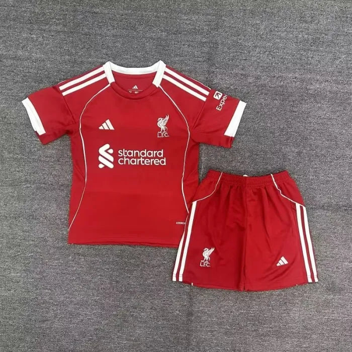 Liverpool Home Kids Suit 2025/2026