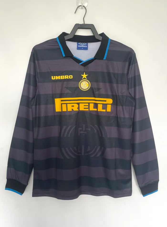 Inter Milan Third Long Sleeve Retro Jersey 1997/1998