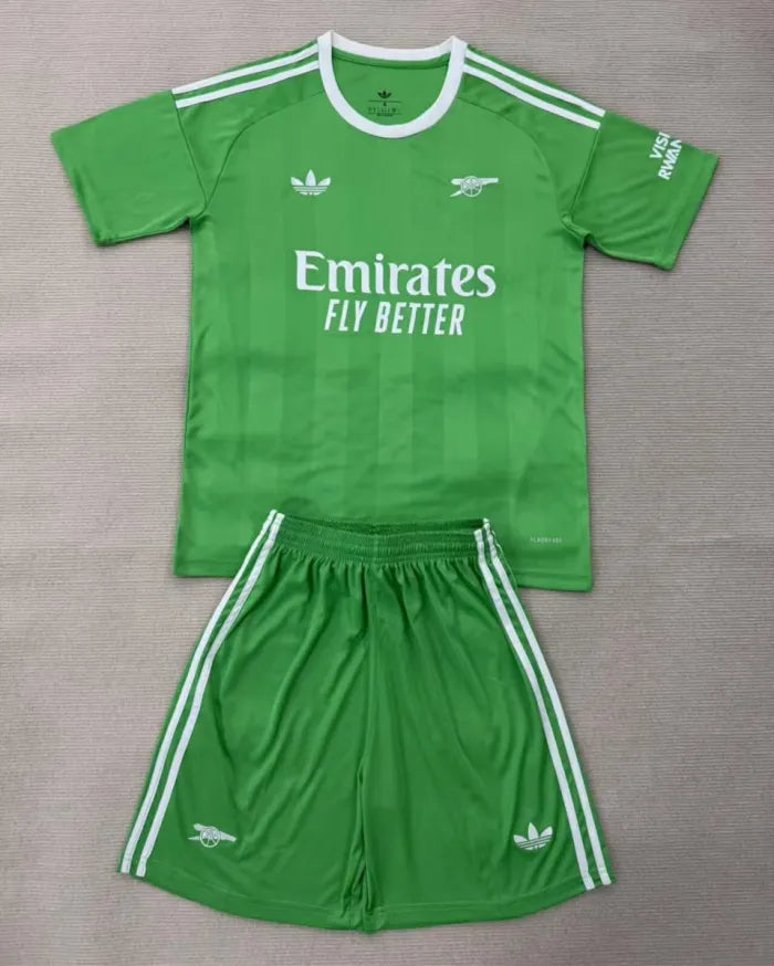 Arsenal Green Goalkeeper Kids Suit 2025/2026