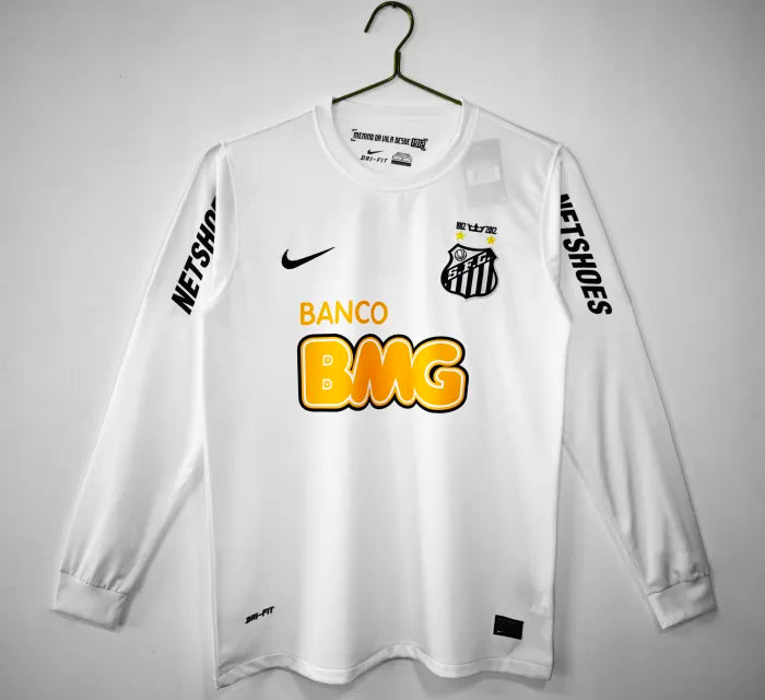 Santos Home Man Retro Long Sleeve Jersey 2012/2013