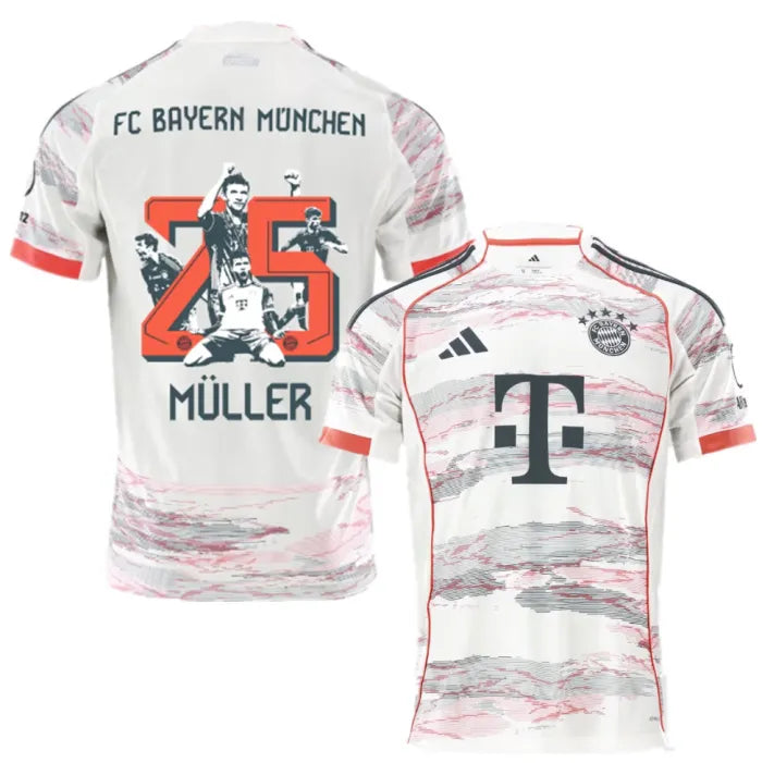 Bayern Munich Thomas Müller Special Away Man Jersey 2025/2026