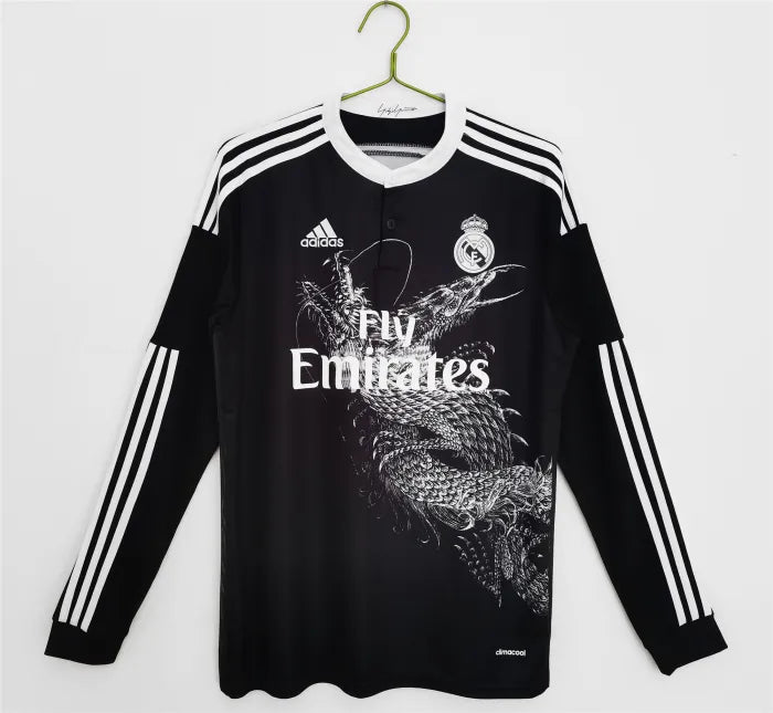 Real Madrid Third Long Sleeve Retro Jersey 2014/2015