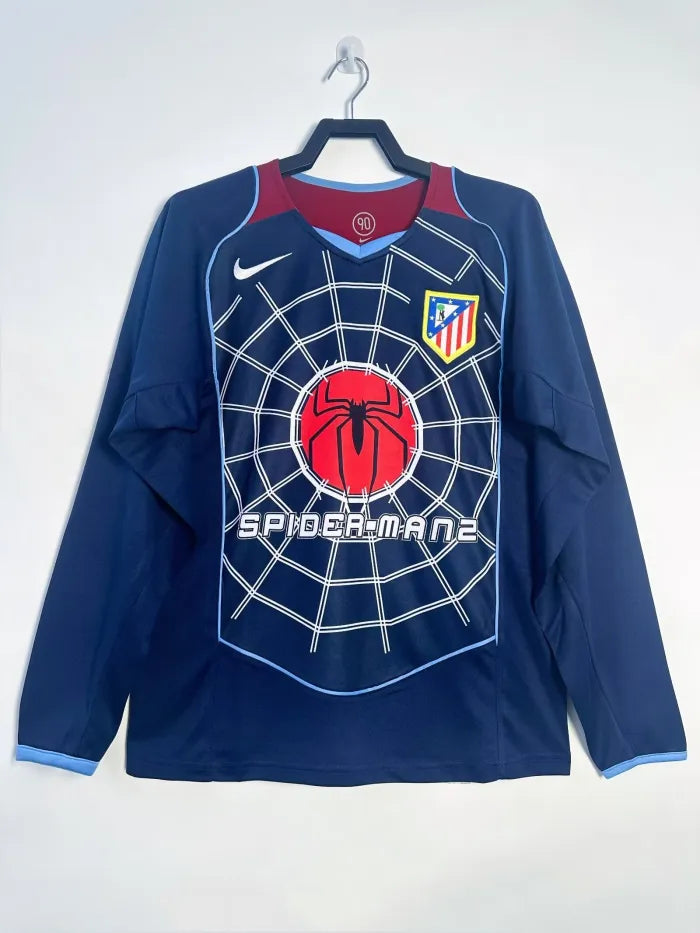 Atletico Madrid Away Long Sleeve Retro Jersey 2004/2005