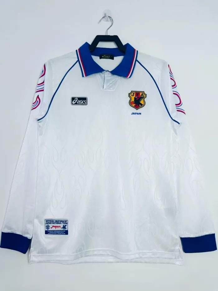Japan Away Retro Long Sleeve Jersey 1998