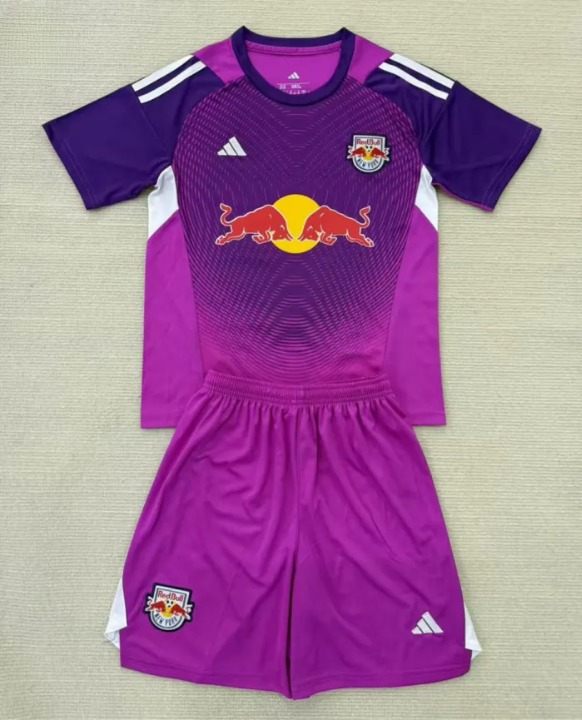 New York Red Bulls Goalkeeper Kids Suit 2025/2026