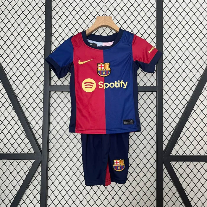 Barcelona Home Kids Suit 2024/2025
