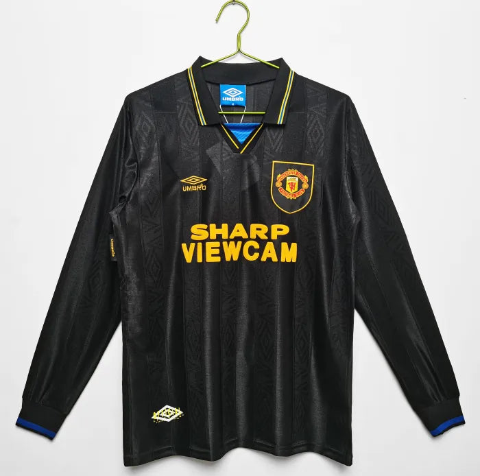 Manchester United Away Long Sleeve Retro Jersey 1993/1994