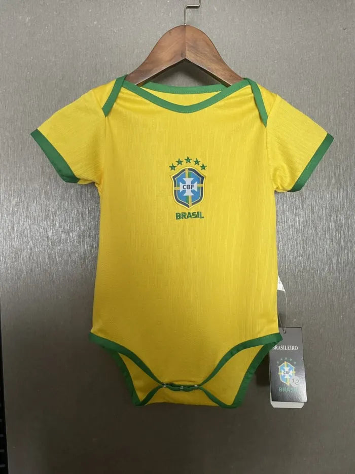 Brazil Women's Team 2025 Copa America Home Baby Jersey