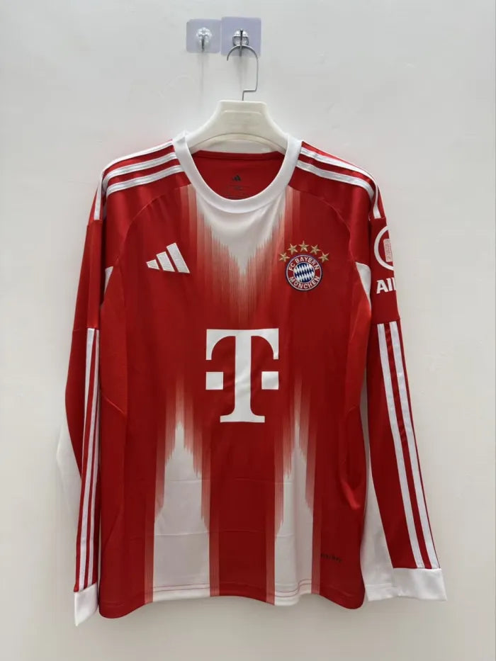 Bayern Munich Home Long Sleeve Man Jersey 2025/2026