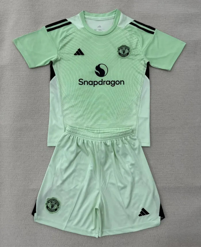 Manchester United Goalkeeper Kids Suit 2025/2026