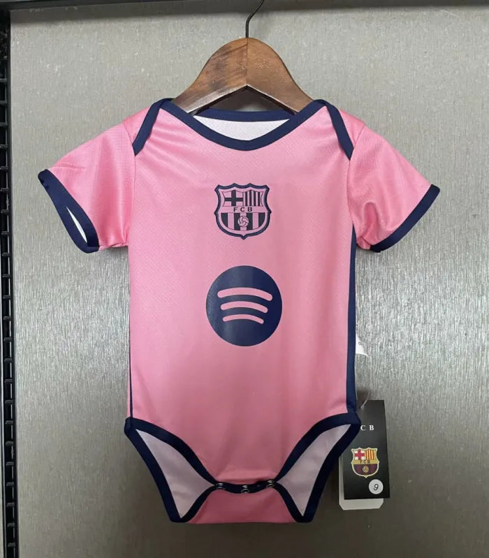 Barcelona Pink Baby Jersey 2025/2026