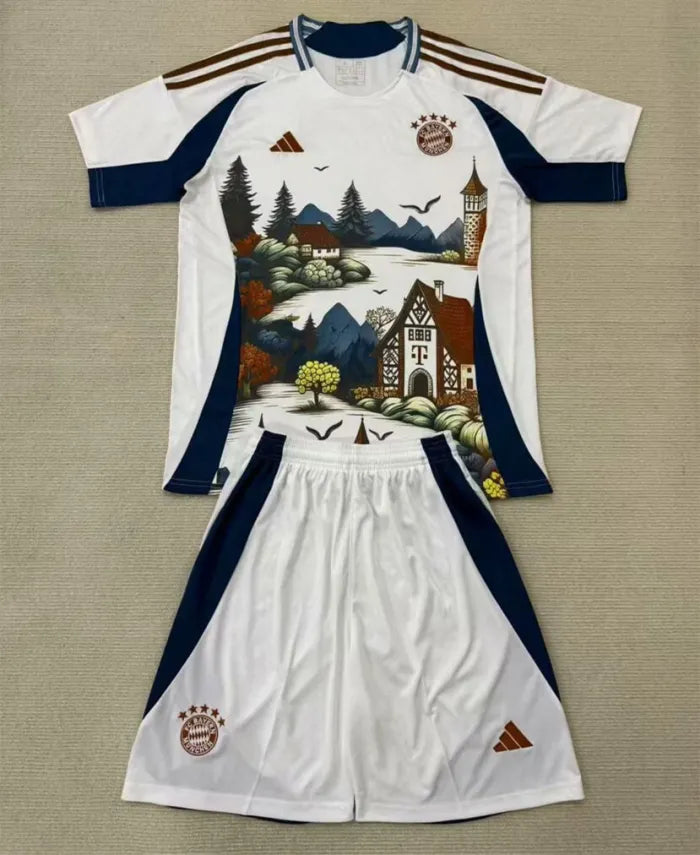 Bayern Munich White Concept Kids Suit 2025/2026