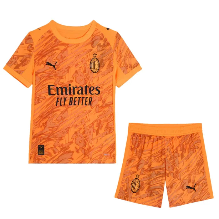 AC Milan Goalkeeper Away Kids Suit 2025/2026