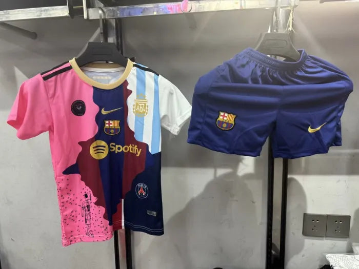 Barcelona Commemorative Edition Kids Suit 2025/2026