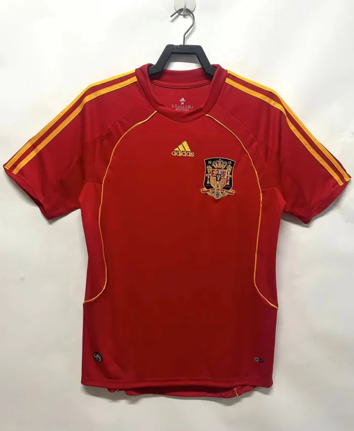 Spain Home Retro Jersey 2007/2009