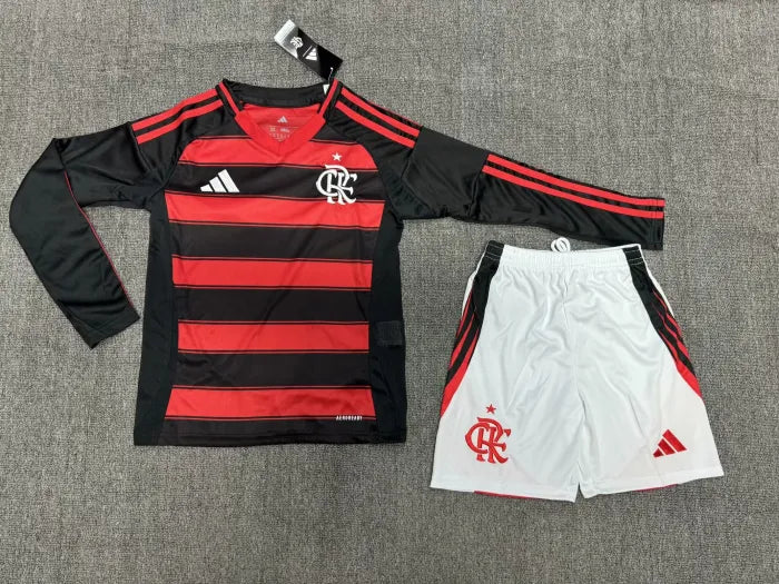 Flamengo Home Long Sleeve Kids Suit 2025/2026