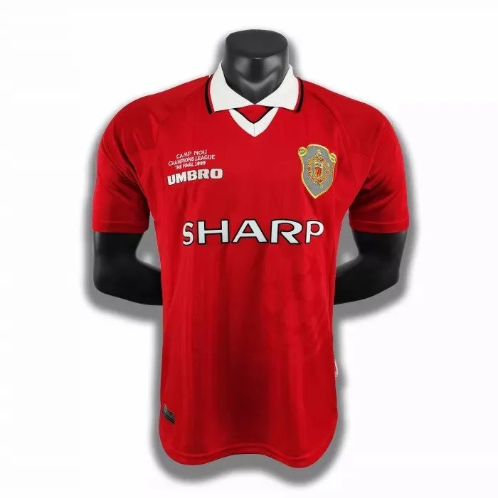 Manchester United Home Champions' League Final Retro Jersey 1999/2000