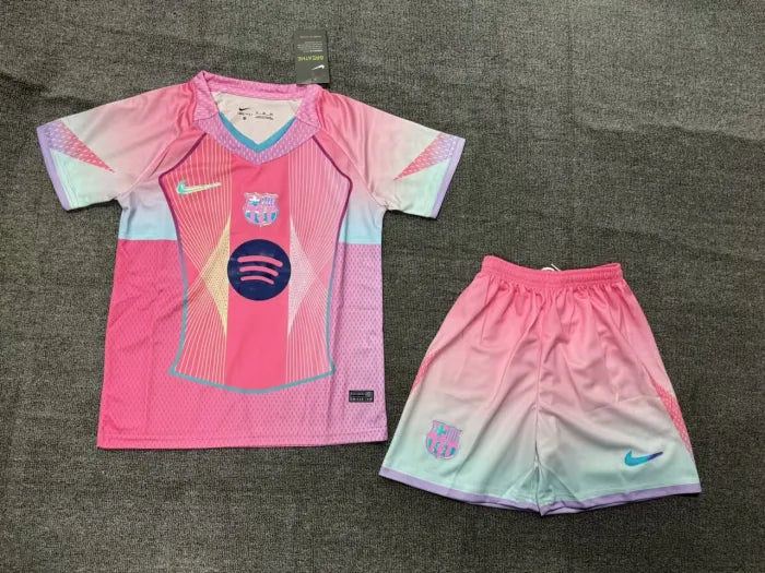 Barcelona Pink Special Edition Kids Suit 2025/2026