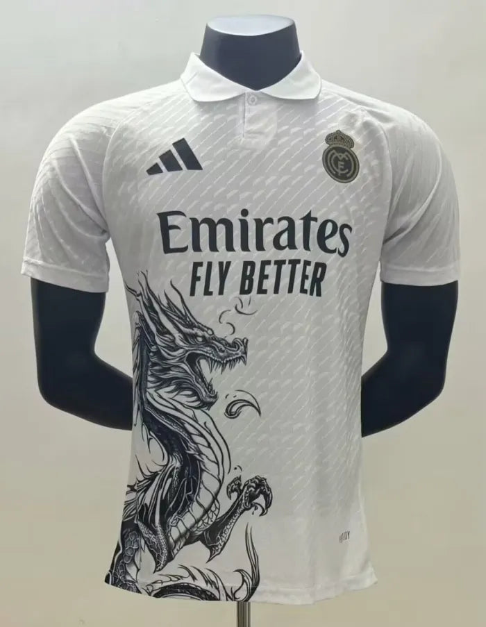 Real Madrid Dragon Pattern Player Jersey 2025/2026