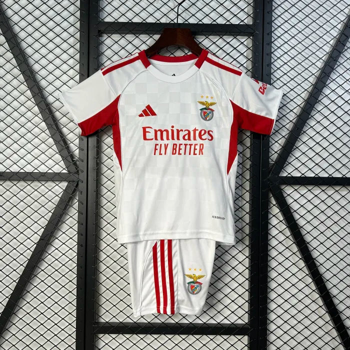 SL Benfica White Away Kids Suit 2025/2026