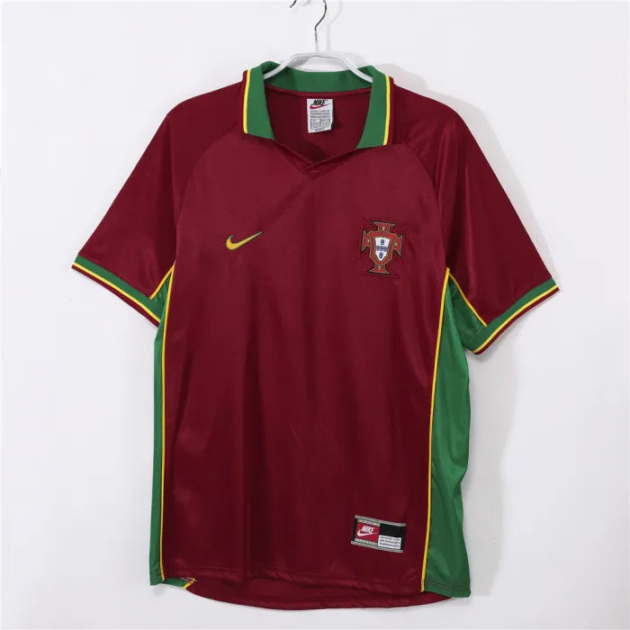 Portugal Home Retro Jersey 1998