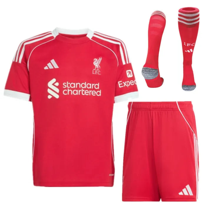 Liverpool Home Kids Suit & Socks 2025/2026