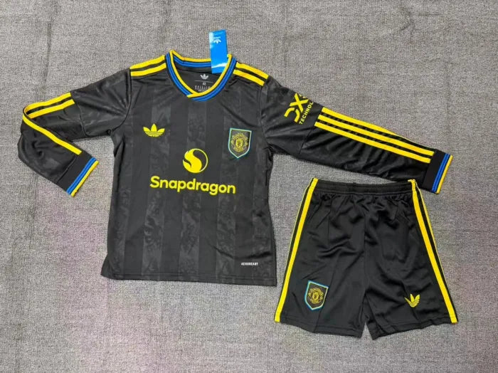 Manchester United Third Long Sleeve Kids Suit 2025/2026