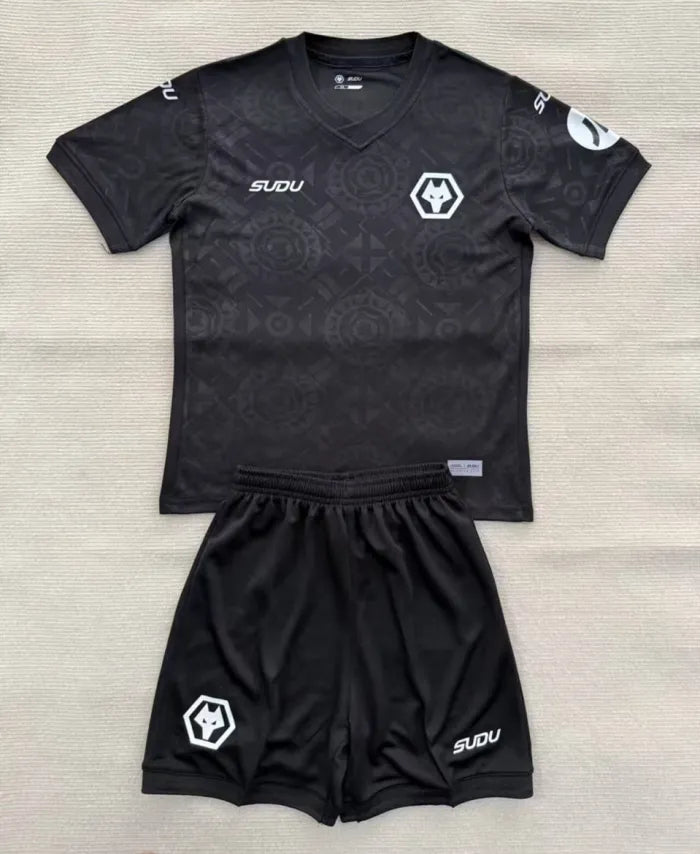 Wolves Home Goalkeeper Kids Suit 2025/2026
