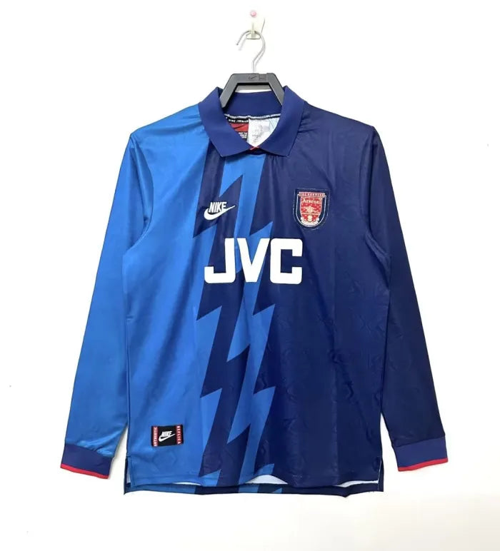 Arsenal Away Long Sleeve Retro Jersey 1995/1996