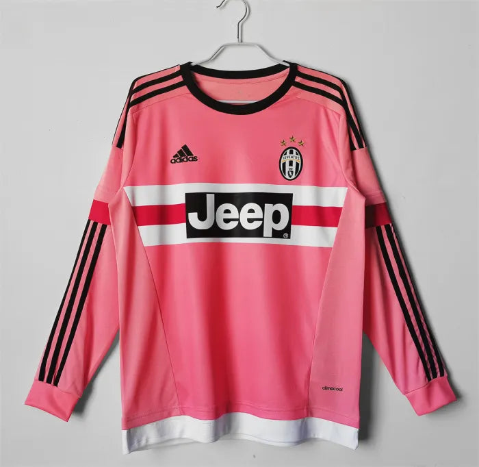 Juventus Away Long Sleeve Retro Jersey 2015/2016