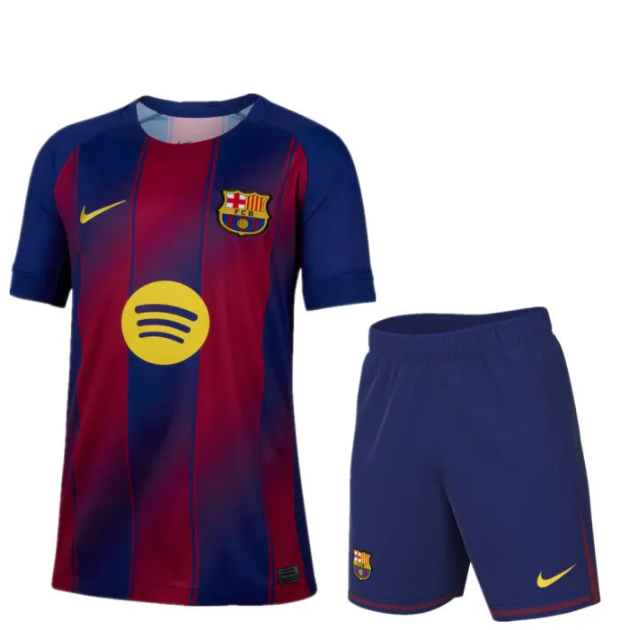 Barcelona Home Kids Suit 2025/2026