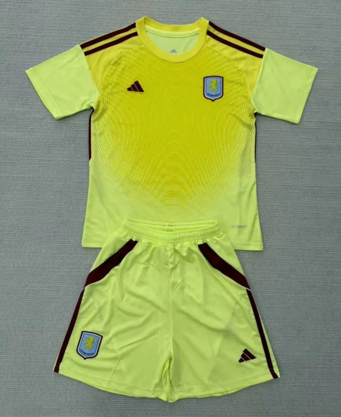 Aston Villa Goalkeeper Kids Suit 2025/2026