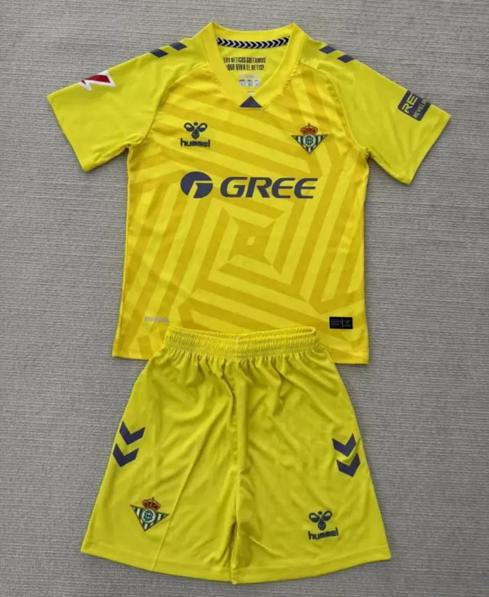 Real Betis Goalkeeper Kids Suit 2025/2026