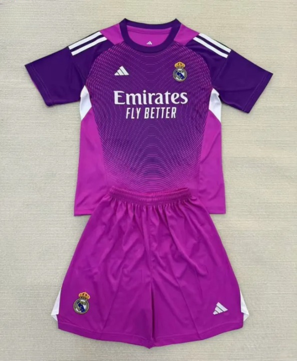 Real Madrid Goalkeeper Kids Suit 2025/2026