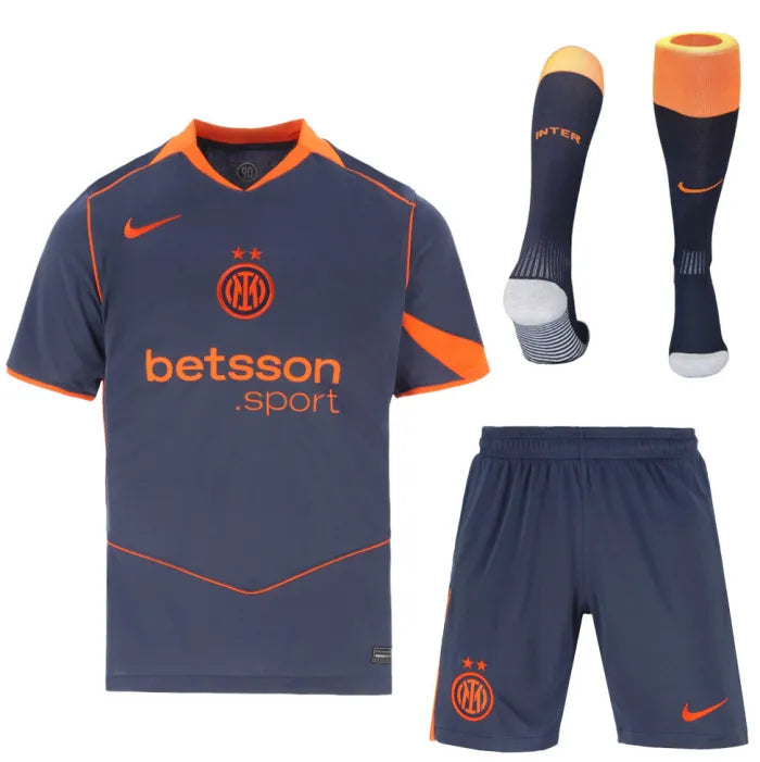 Inter Milan Third Kids Suit & Socks 2025/2026