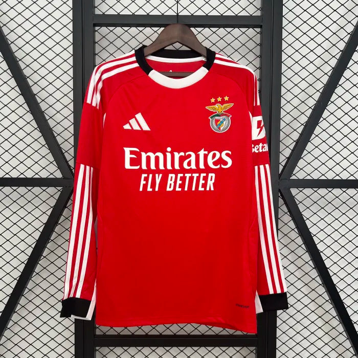 SL Benfica Home Long Sleeve Man Jersey 2025/2026